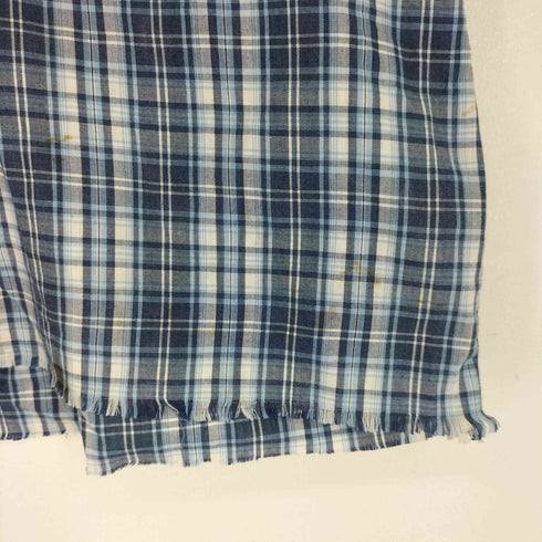 ステューシー Stussy 90S 紺タグ OLD チェック柄 ショートスリーブ BDシャツ メンズ import:L