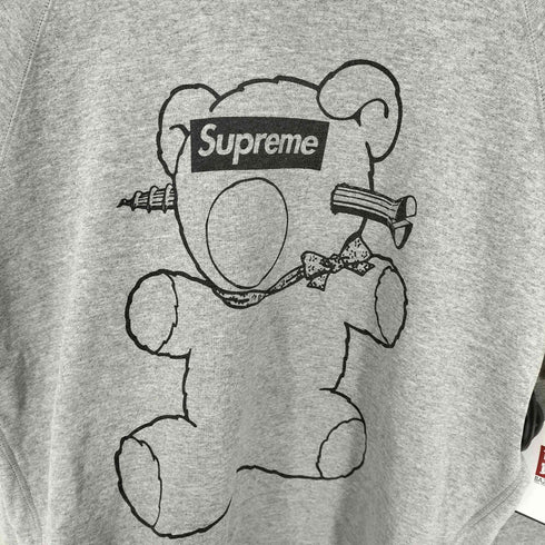 シュプリーム Supreme 15SS Bear Box Logo Crewneck ベアーボックスロゴ クルーネック メンズ import:M