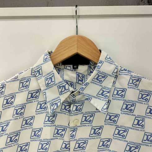 ザンダーゾウ XANDER ZHOU 19SS 総柄 S/S シャツ メンズ 46