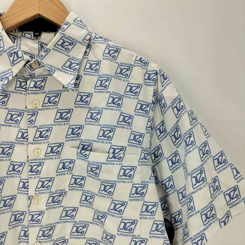 ザンダーゾウ XANDER ZHOU 19SS 総柄 S/S シャツ メンズ 46