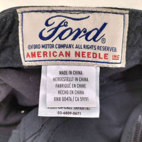 アメリカンニードル American Needle FORD MORTOR ROSCOE フォード ベースボール キャップ メンズ F