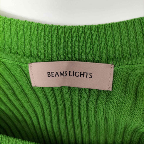 ビームスライツ BEAMS Lights リブニットカットソー レディース JPN:38