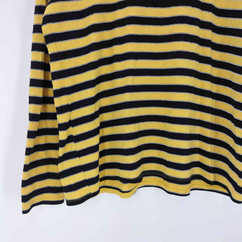 ゲス GUESS × Places+Faces プレイシーズフェイシーズ 19SS USA製 リフレクター ロゴ ボーダー L/S カットソー ロング Tシャツ ロンT メンズ import:XL