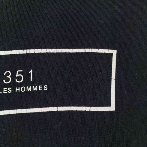 ゴーサンゴーイチプールオム 5351 POUR LES HOMMES ロゴデザインプリントロングスリーブ スウェット メンズ JPN:46