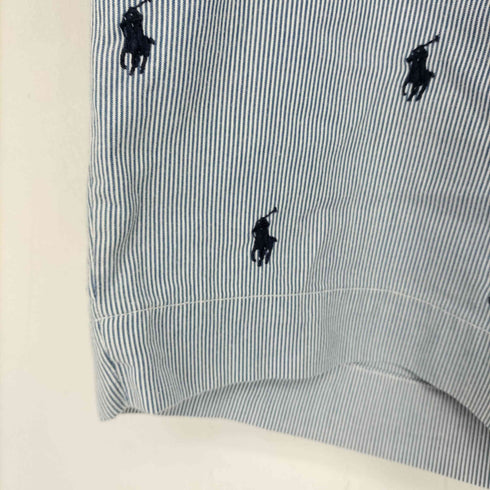 ポロラルフローレン POLO RALPH LAUREN CLASSIC FIT ポニーパターン ヒッコリー ショーツ メンズ 32inch