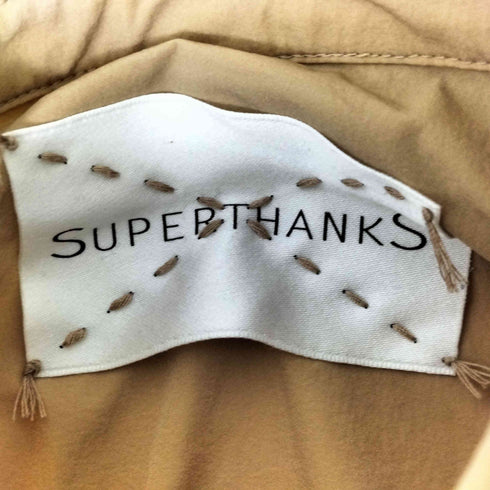 スーパーサンクス SUPERTHANKS カラー切替 レース付シャツ レディース