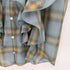 メゾンスペシャル MAISON SPECIAL Ruffle Check Shirts ラッフルチェックシャツ レディース FREE