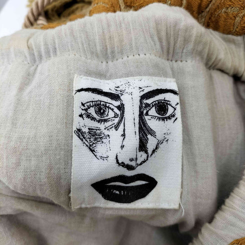 ジャンピンジャップフラッシュ JUMPIN JAP FLASH H アッシュ エンブロイダリー 刺繍 巾着 ショルダーバッグ レディース