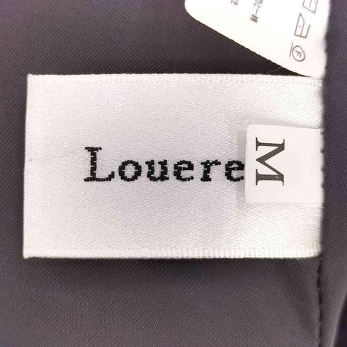 ルエレ Louere 2way ハイネック ウールライク ウエストシェイプ フレアコート レディース JPN:M