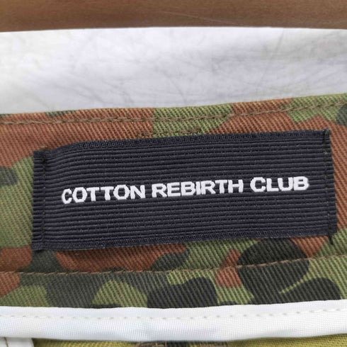 cotton rebirth club カモフラ プリーツ スカート レディース M