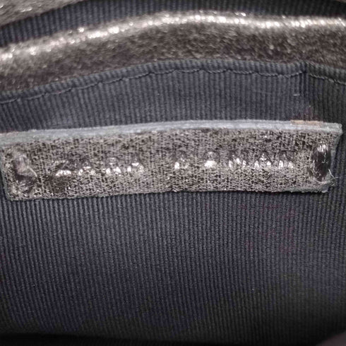 ザラ ZARA チェーン ラメ加工 ショルダーバッグ レディース