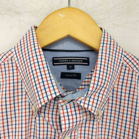 トミーヒルフィガー TOMMY HILFIGER custom fit チェック BDシャツ メンズ import:M