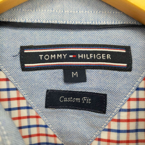 トミーヒルフィガー TOMMY HILFIGER custom fit チェック BDシャツ メンズ import:M