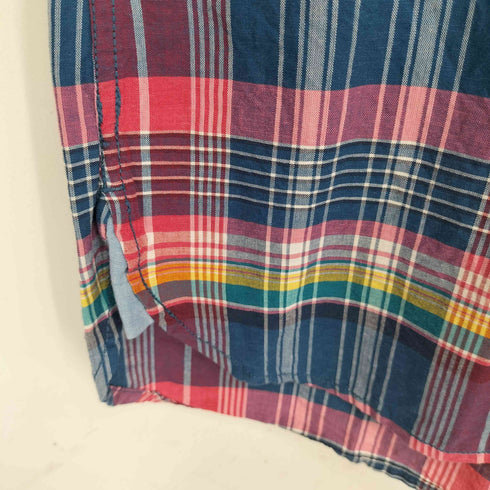 トミーヒルフィガー TOMMY HILFIGER custom fit チェック BDシャツ メンズ import:XL
