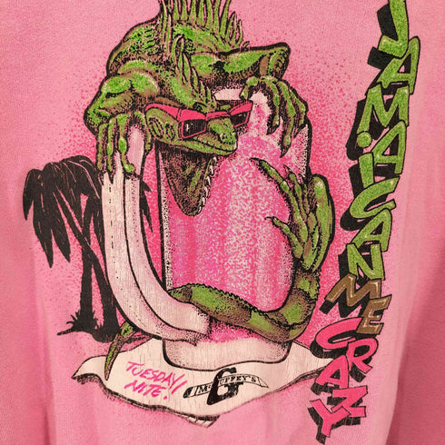 フルーツオブザルーム FRUIT OF THE LOOM USA製 BRANSON MO. / JAMAICAN ME CRAZY 後染め スウェット メンズ import:XXL