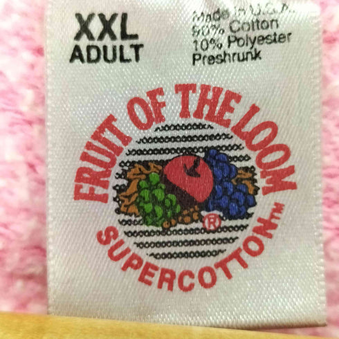 フルーツオブザルーム FRUIT OF THE LOOM USA製 BRANSON MO. / JAMAICAN ME CRAZY 後染め スウェット メンズ import:XXL