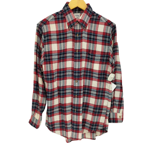 ブルックスブラザーズ BROOKS BROTHERS 346 チェック コットン ネルシャツ メンズ import:S