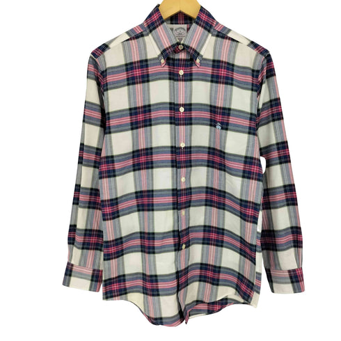 ブルックスブラザーズ BROOKS BROTHERS 346 チェック BDシャツ メンズ import:S