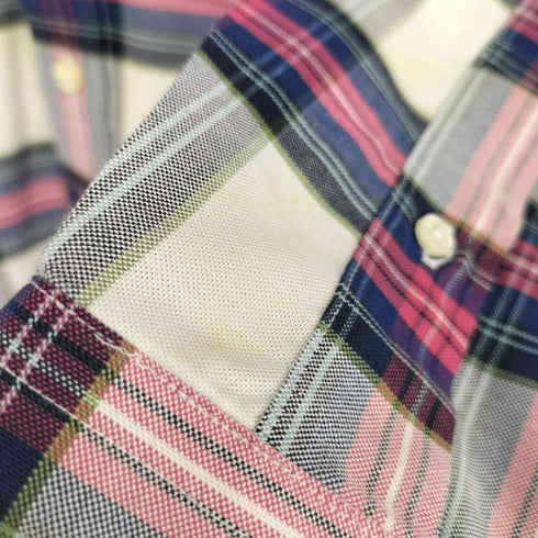 ブルックスブラザーズ BROOKS BROTHERS 346 チェック BDシャツ メンズ import:S