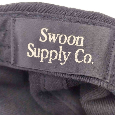 SWOON SUPPLY CO 刺繍ロゴ キャップ メンズ