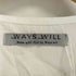 WAYS WILL ノーカラー オーバーサイズ シャツ レディース FREE