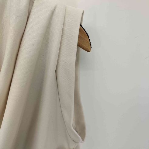 ローレン louren アシンメトリー ショルダー タック ドレープ トップス レディース
