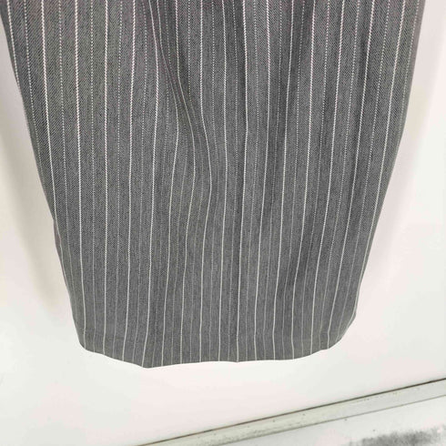 ARULLE アリュー herringbone suspender wide pants ヘリボーン サスペンダー ワイドパンツ レディース M