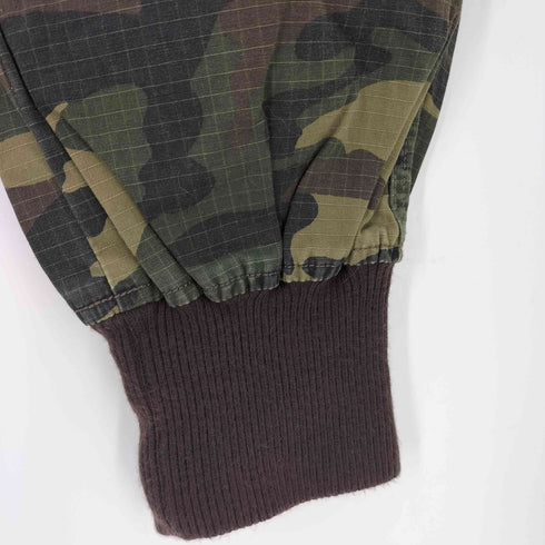 アルファインダストリーズ ALPHA INDUSTRIES ウッドランドカモ リップストップ カーゴパンツ レディース JPN:M