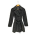 セシルマクビー CECIL McBEE ダブル プレスト ベルテッド コート レディース JPN:M