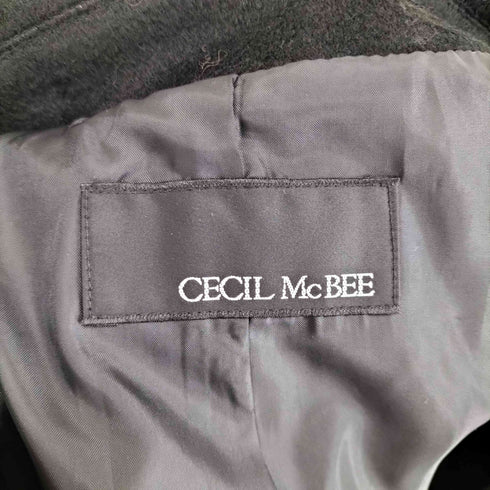 セシルマクビー CECIL McBEE ダブル プレスト ベルテッド コート レディース JPN:M