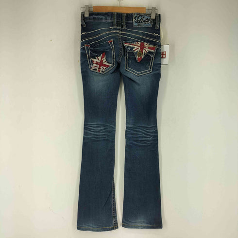 LOLITA JEANS デザインポケット フレアデニムパンツ y2k レディース 24