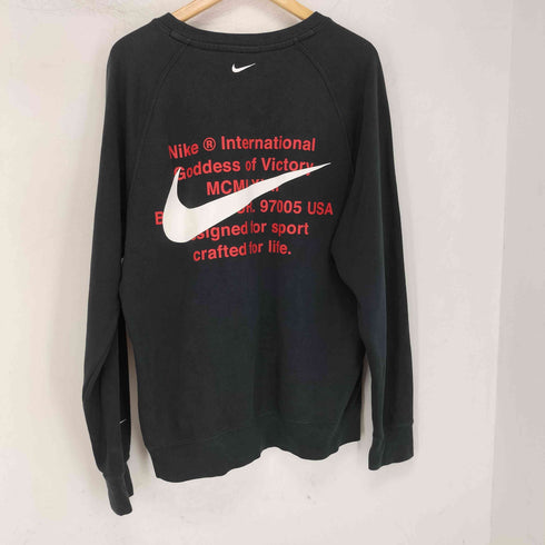 ナイキ NIKE SWOOSH CREW 刺繍 スウェット メンズ import:M