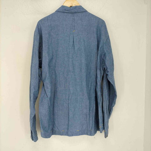 マッドヘクティク Mad Hectic 00s シャンブレーシャツ メンズ import:L
