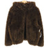 ザラ ZARA フード付き フェイクファー ダブルジップ ジャケット メンズ import:L