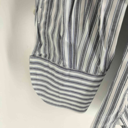 エルメネジルドゼニア Ermenegildo Zegna ストライプ 長袖シャツ メンズ M