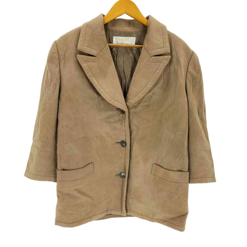 ニナリッチ NINA RICCI ショールカラー チェスター コート レディース