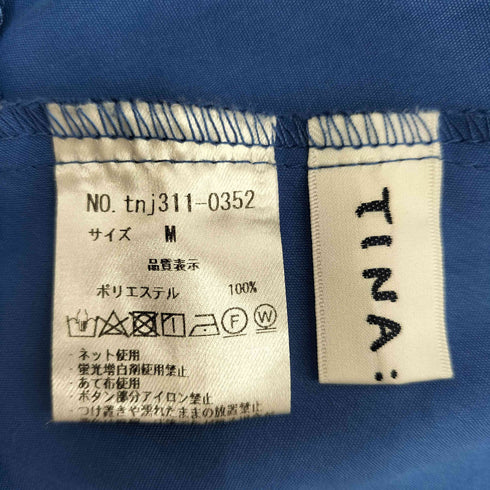 ティーナジョジュン TINA:JOJUN ティアード ミニワンピース レディース import:M