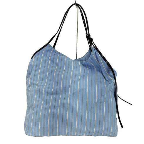 ザラ ZARA ストライプデザイン トートバッグ レディース