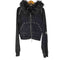 Type shade TYPE CROSS FOX FUR HOODIE BLACK メンズ