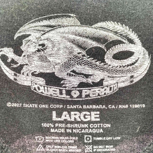パウエルペラルタ POWELL PERALTA MURASAKI SPORTS BONES リッパープリント Tシャツ メンズ import:L