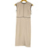 decade beige ノースリーブワンピース レディース 0