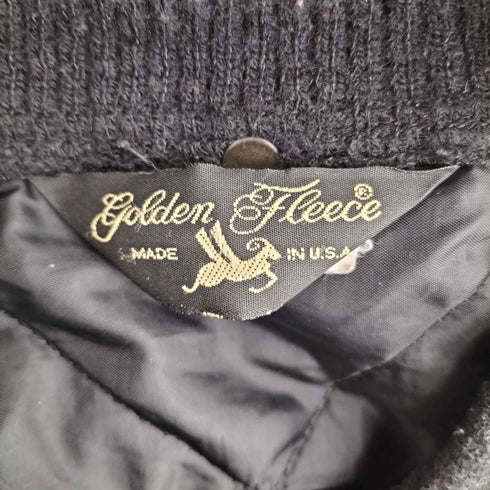 ゴールデンフリース GOLDEN FLEECE 70s~80s USA製 IDEALジップ キルティングジャケット ブルゾン メンズ US:42