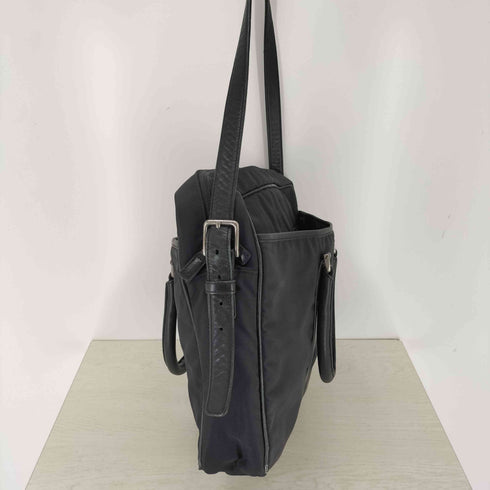 コーチ COACH ファイネスト ツイル ファブリック レザートリミング 2WAY ショルダーバッグ メンズ