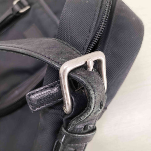 コーチ COACH ファイネスト ツイル ファブリック レザートリミング 2WAY ショルダーバッグ メンズ