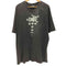 ヘインズ Hanes 90s BEEFY QUINNINE AFROMANIA ラバープリント 黒墨 サンフェード クルーネック 半袖Tシャツ メンズ import:L