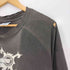 ヘインズ Hanes 90s BEEFY QUINNINE AFROMANIA ラバープリント 黒墨 サンフェード クルーネック 半袖Tシャツ メンズ import:L