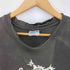 ヘインズ Hanes 90s BEEFY QUINNINE AFROMANIA ラバープリント 黒墨 サンフェード クルーネック 半袖Tシャツ メンズ import:L