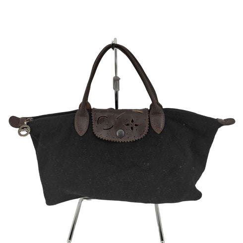 ロンシャン LONGCHAMP レザーハンドル ハンドバッグ レディース