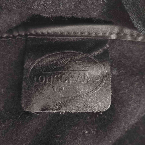 ロンシャン LONGCHAMP レザーハンドル ハンドバッグ レディース
