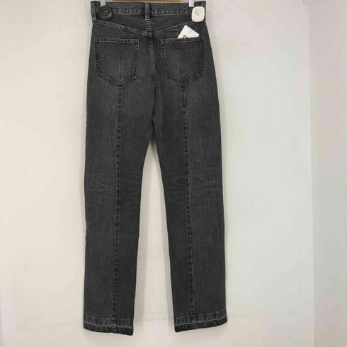 ザラ ZARA JEANS STRAIGHT FIT ブラック デニムパンツ TANAKA NY TYO LTD メンズ FR:36-38